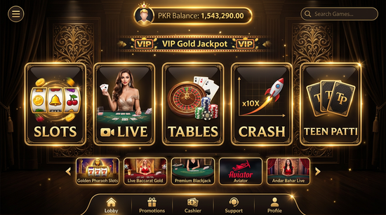 Main screen of 177Slots casino page for PK players