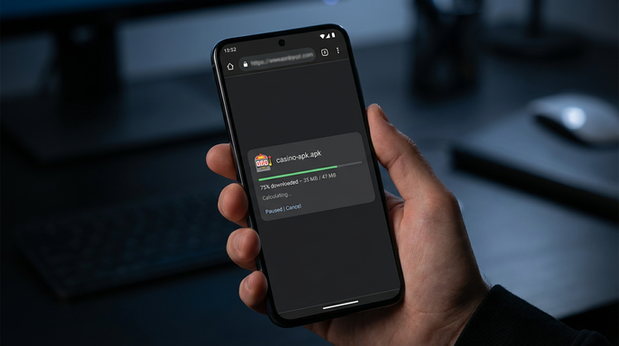 Main screen of 177Slots apk page for PK players