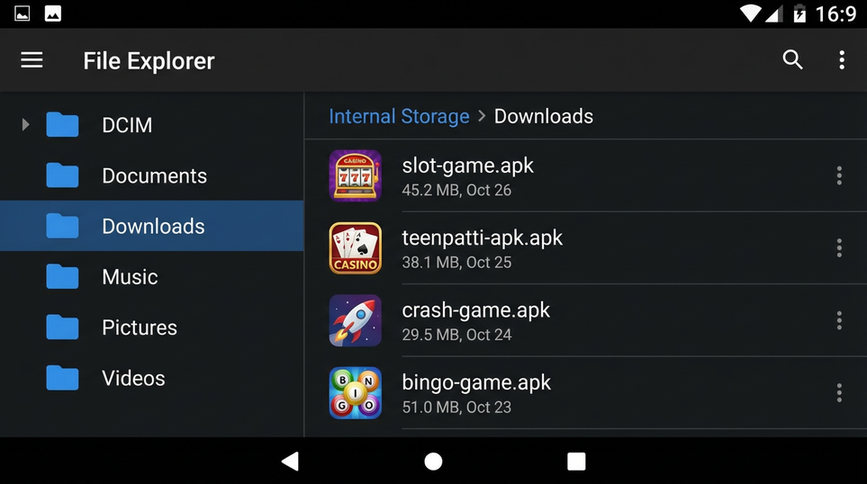 Main screen of 177Slots gameapk page for PK players