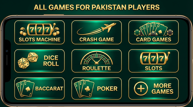 Main screen of 177Slots games page for PK players
